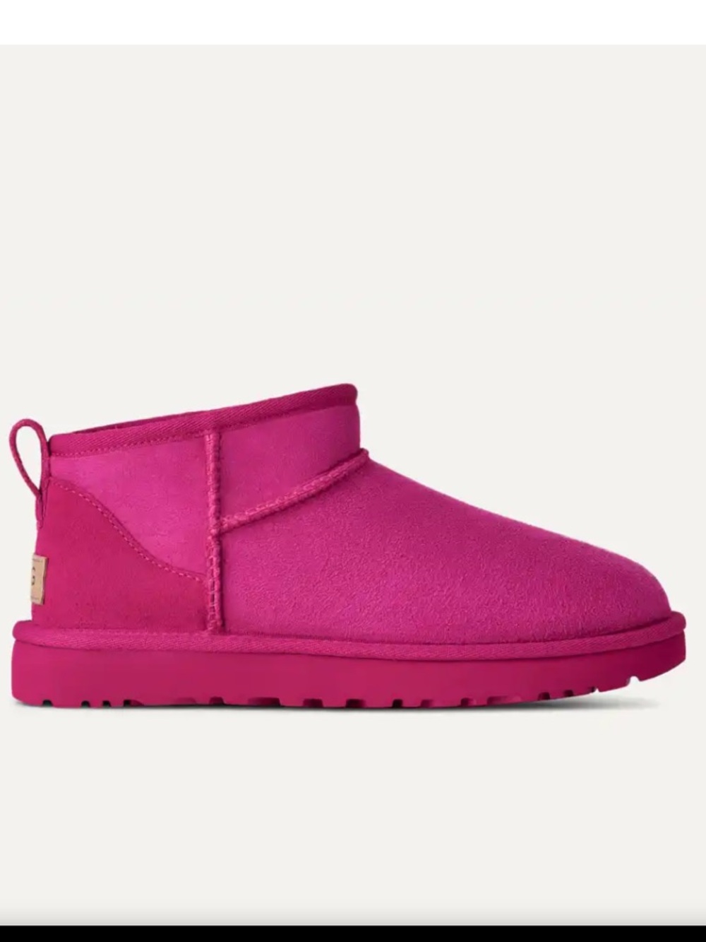 UGG Mini Bootie in Hot Pink